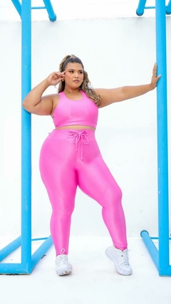 ROSA MILK SHAKE - Conjunto Legging Amarração - TP3