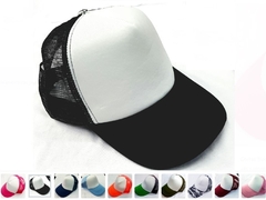 Gorras Trucker frente blanco