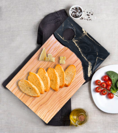 Paquete De Dos Tablas De Cortar O Servir Quesos Y Carnes Frías - DB WORKSHOP