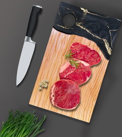 Paquete De Dos Tablas De Cortar O Servir Quesos Y Carnes Frías - comprar en línea