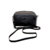 Bolsa fashion Vegas couro preto com metais onix - comprar online