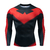 Playeras Licra Deportiva Nightwing Red Superman Fitness