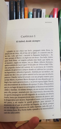 MATADOR – MI AUTOBIOGRAFÍA - MARIO ALBERTO KEMPES - tienda online