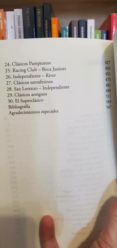 CLÁSICOS - PASADO Y PRESENTE DE LAS GRANDES RIVALIDADES DEL FÚTBOL ARGENTINO UNA HISTORIA DE COLECCIÓN en internet