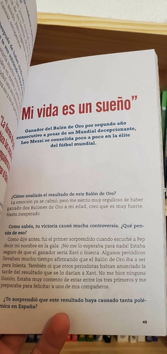 EL REY LEO - Una biografía de Lionel Messi con prólogo de Ángel Di María - tienda online