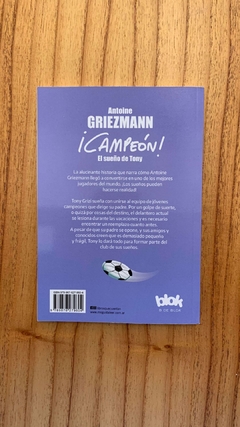 ¡CAMPEÓN! – EL SUEÑO DE TONY - comprar online