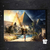 Placa Metalica Assassins Creed Quadro de metal Assassin's Creed