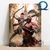 Placa decorativa God of War - comprar online