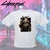 Camiseta Cyberpunk 2077 - walker and fly - artigos de animes e games