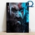 Placa decorativa God of War - walker and fly - artigos de animes e games