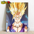 Placa decorativa Dragon ball - walker and fly - artigos de animes e games