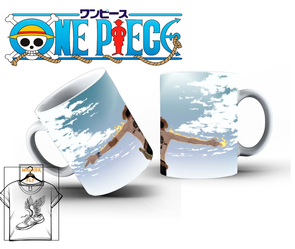 Caneca Personalizada Anime One Piece Personagens