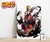 Placa decorativa Naruto - walker and fly - artigos de animes e games