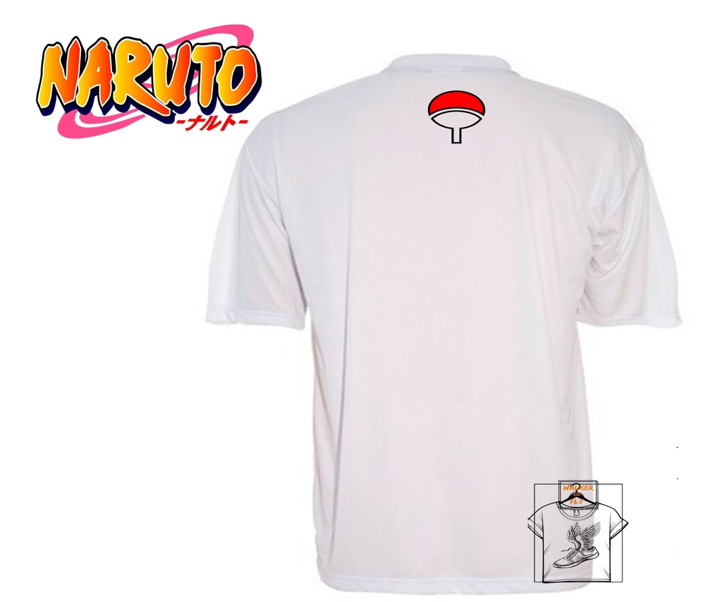 Camiseta Camisa Personalizada Anime Naruto Obito Uchiha 04