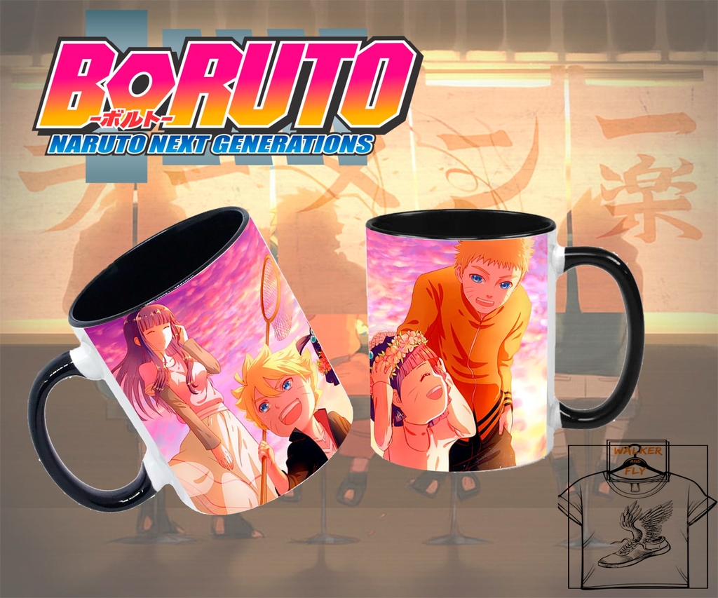 Almofada Anime Naruto Boruto + Chaveiro