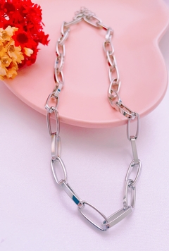 Choker Grossa Elo Retangular - comprar online