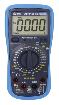 DT151Q Multímetro para uso automotor