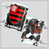 Caneca Porcelana 325ml Personalizada Flamengo