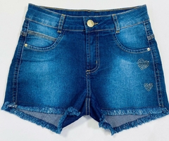 SHORTS JEANS FEMININO PEKAS