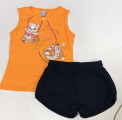 CONJUNTO FEMININO REGATA E SHORTS ALENICE na internet