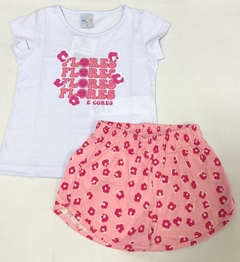 CONJUNTO FEMININO BLUSINHA E SHORTS ALENICE - comprar online