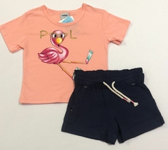 CONJUNTO FEMININO BLUSINHA E SHORTS ROVITEX