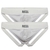 KIT CUECA JOCK-STRAP C/ 2 UNIDADES BRANCO