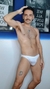 CUECA SLIP BRANCO