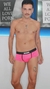 CUECA BOXER ORANGE NEON na internet