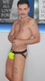 CUECA JOCK-STRAP FLUOR NEON na internet