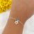 Pulseira Feminina Estrela Prata925