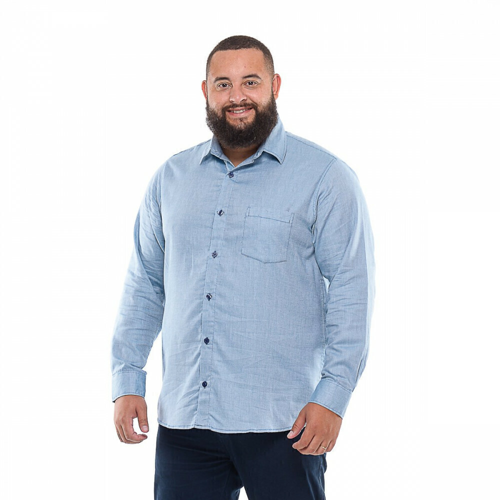 Estilo Grande Moda Plus Size Masculina do G ao G10 e do 48 ao 80