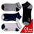 Kit Pacote de Meia Cano Curto Soquete Sport Adulto Masculino 12 Pares em Cores Neutras, PRETAS E BRANCAS, Exelente malha, e duravel. Anti Odor.