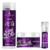 Kit Tratamento Açaí 250ml Shampoo + Máscara + Protetor Térmico