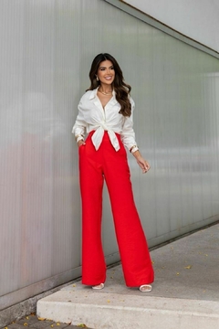 CALÇA BRUNA VERMELHO na internet