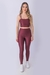 LEGGING ESSENTIAL MERLOT