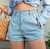 Shorts Mom Jeans Cintura Alta - comprar online