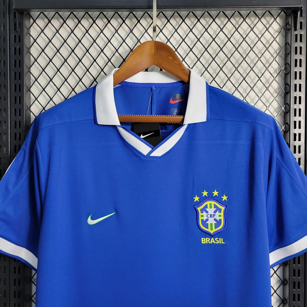 Camisa Brasil Home (1) 2006 Nike Retrô Masculina