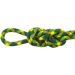 CORDA Dinâmica APEX 9,9mm x 60m CE/EN UIAA - IVY (verde, preta e amarela) - DRY - MAXIM ROPES