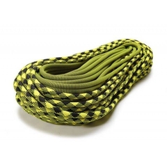 CORDA Dinâmica Pinnacle 9,5mm x 60m CE/EN UIAA - Yellow Jacket (amarela e preta) - 2X DRY, BI-COLOR - MAXIM ROPES - comprar online