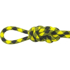 CORDA Dinâmica Pinnacle 9,5mm x 60m CE/EN UIAA - Yellow Jacket (amarela e preta) - 2X DRY, BI-COLOR - MAXIM ROPES