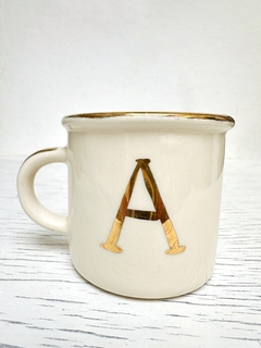 Taza Camping Oro Letra Manuscrita en ORO - comprar online