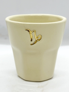 Vasito Café Zodiaco ORO - My Pottery