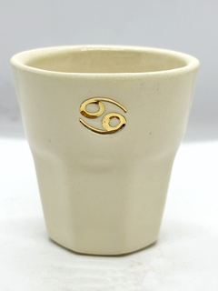 Vasito Café Zodiaco ORO - My Pottery