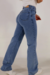 CALÇA WIDE LEG JEANS CLARO REF: 20800 - Elywest Oficial