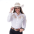 CAMISA FEMININA MANGA LONGA - TX.RODEIO - CAF080 BRANCO - comprar online