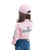 CAMISA BORDADA INFANTIL FEMININA - CAP002/INF ROSA BB/VERDE AGUA na internet