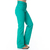 CALÇA JEANS FEMININA - WIDE LEG SHADE - PDF031 - VERDE AGUA na internet