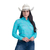 CAMISA FEMININA MANGA LONGA TEXAS FARM - BLISS - CAF126 - FLANELA