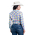 CAMISA FEMININA MANGA LONGA TEXAS FARM - JOY - CAF125 - FLANELA na internet